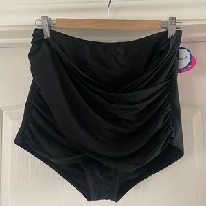 NWT Black high-waisted bottoms